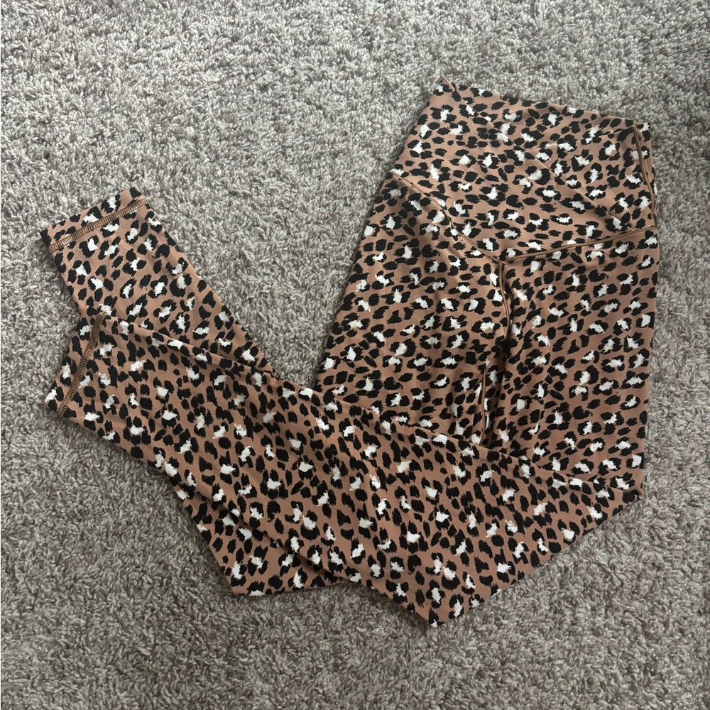 NWOT Offline Aerie Crossover chill play move leggings cheetah size xs